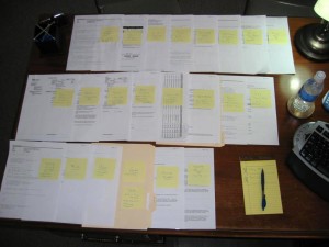 CFS lives by Post-It notes!
