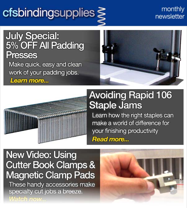 CFS Binds June 2014 Newsletter - click to read