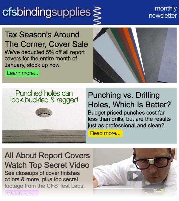 Jan 2016 CFS Newsletter - click to read