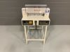 Used MBM Triumph 3915-95 Electric Paper Cutter - With Stand - Fully-Serviced And Tested - 